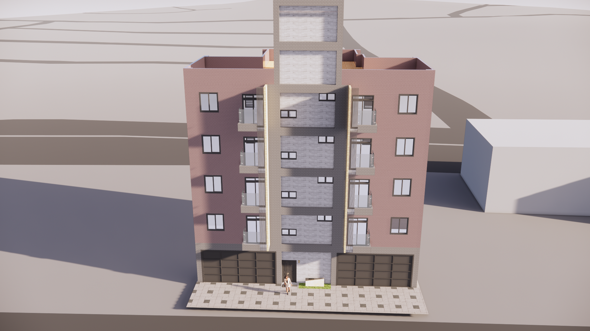 富鏵巨蛋捷境建案透視圖